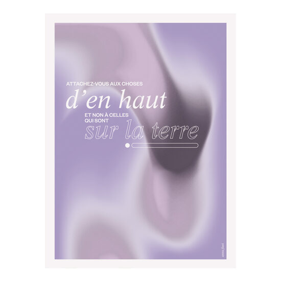 D'en haut 30x40cm