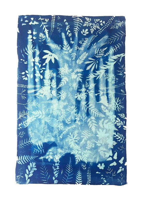 L'oiseau des brumes 50x70cm